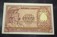 Repubblica 100 lire elmata 1951 primo tipo qfds