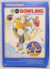 BOWLING MATTEL INTELLIVISION GIOCO USATO FRANCESE FR1 89577