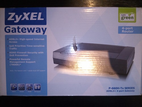 Zyxel router adsl2 porte - adsl2+,