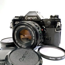 [QUASI NUOVO] Canon AE-1 nero/nuovo obiettivo FD 50mm f1.8 NFD MF @CS SAKuRA dal GIAPPONE#1