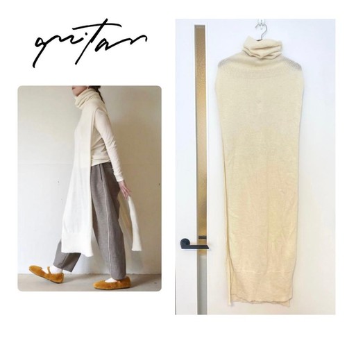Maglione maglia smanicato