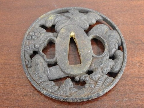 Tsuba ferro del - in, edo