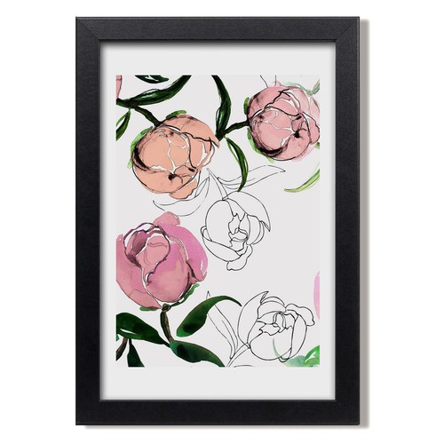 Quadro tulup mdf incorniciato - quadro,