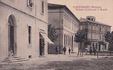 CASTENASO (Bologna) - Palazzo Comunale e scuole 1923 Cartolina