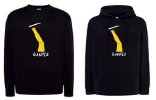 Felpa GARPEZ nera tre uomini e