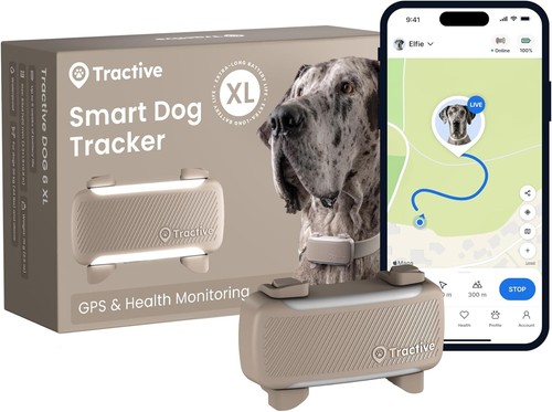Tractive smart dog tracker - xl,