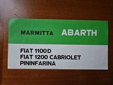 Volantino Abarth Marmitta