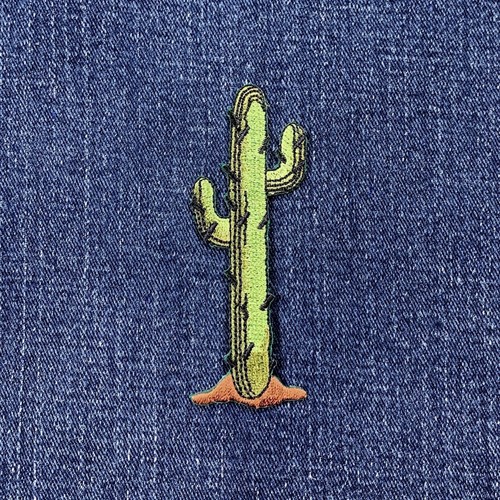 Toppa applique cactus saguaro - toppa,