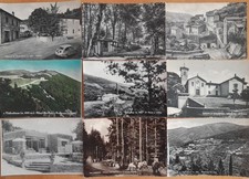 9 VECCHIE CARTOLINE DI VALLOMBROSA E DINTORNI - FIRENZE - GRANDE FORMATO