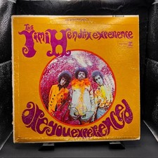 Jimi Hendrix Are You Experienced LP RS 6261 Vinyl VG-/VG 1D/1G Tri-Color Label