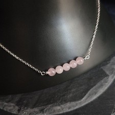 "Collana catena barra fatta a