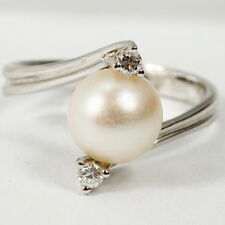 Anello IN 585 Oro Bianco 14