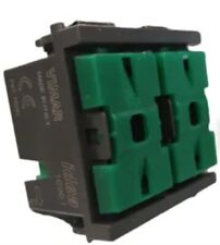 VIMAR IDEA DUE PULSANTI BASCULANTI GRIGIO 16961