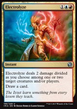 MTG ELECTROLYZE FOIL EXC - ELETTROLISI - IMA - MAGIC