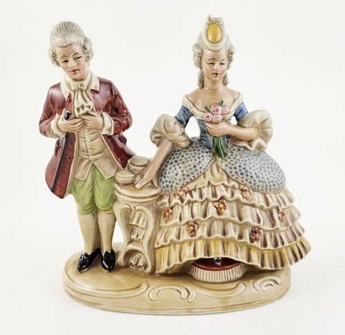 Statuina coppia porcellana rdt - coppia,