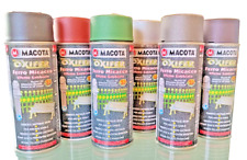 Vernice Ferro Antico Sabbiato MACOTA OXIFER Smalto in 6 colori spray da 400 ml