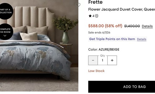 Frette flower jaguard - ,