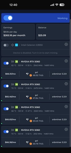 Pearlhash gpu mining rig - mining,