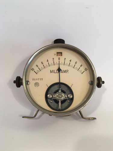 Amperometro milliamp - milliamp., /
