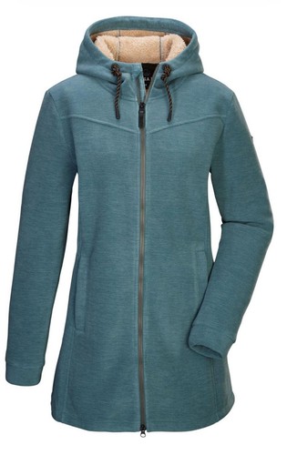 Cappotto lungo donna pile - cappotto,