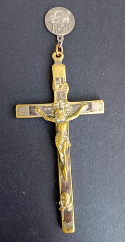 Antico crocefisso pendente - , in