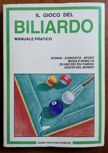 Gioco del biliardo manuale - il, biliardo,