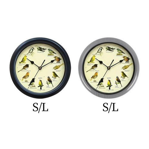 Orologio parete con uccelli - parete,