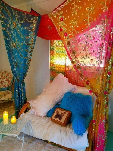 Tenda baldacchino letto - a,