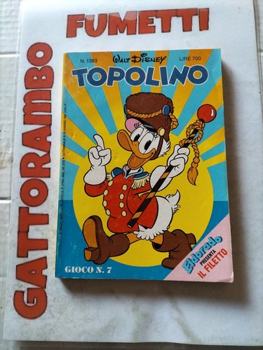 Topolino 1383 anno 1982 - topolino, n.1383