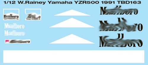 Decals per yamaha yzr500 - decals,