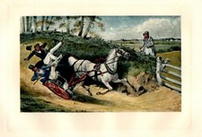 Stampa Antica 1869 CARROZZA