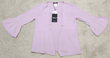 Camicetta top tunica manica 3/4 Talco Italy lilla piccola nuova