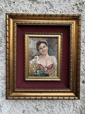 Quadro -Figura Di Donna-  dipinto a olio