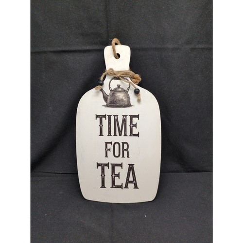Time for tea tagliere - time,