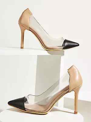 Scarpe decolte eleganti beige