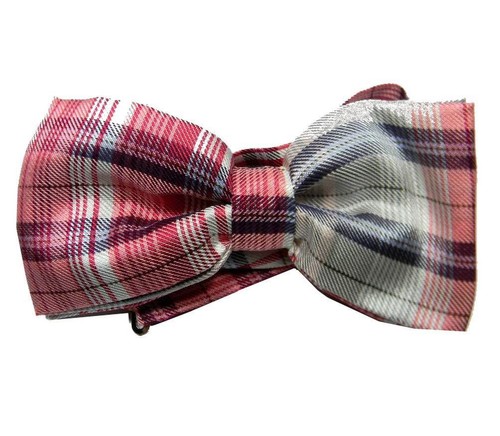 Papillon uomo bianco - , rosa