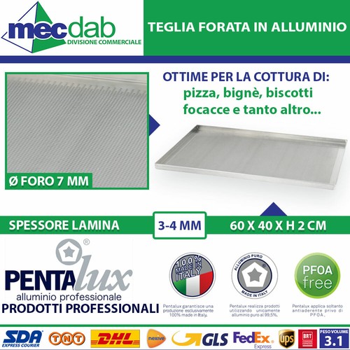 Teglia micro forata - forata, in