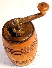 ANTICO MACINA PEPE IN LEGNO E METALLO-MADE IN ITALY-VINTAGE-TRITA PEPE-MACININO