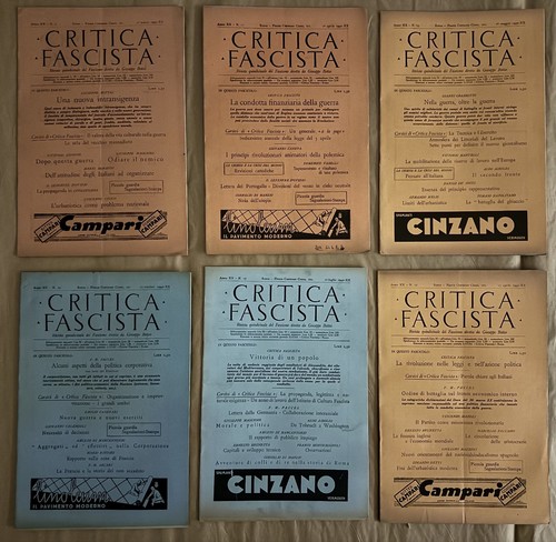 Critica fascista lotto 6 - critica, fascista-lotto