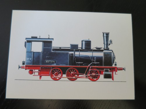 Locomotiva tender treno - pk,
