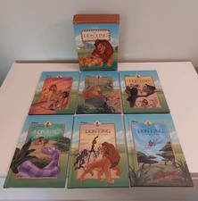Rare Vintage 1994 Grolier Disney The Lion King Six New Adventures Book Boxset