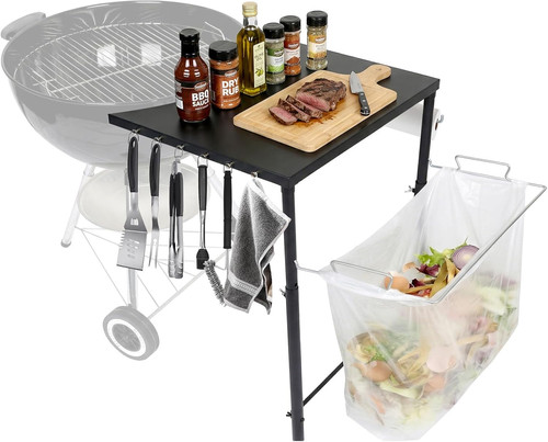 Tavolo laterale per barbecue - tavolo,