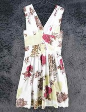 Abito Bianco Con Stampa