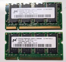 2 schede memoria Micron 256