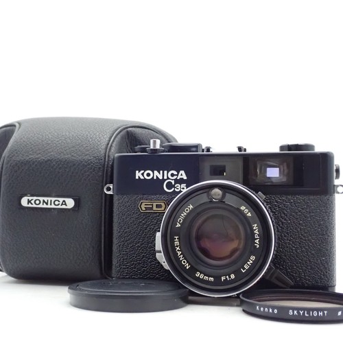 Konica c35 fotocamera - konica, fd