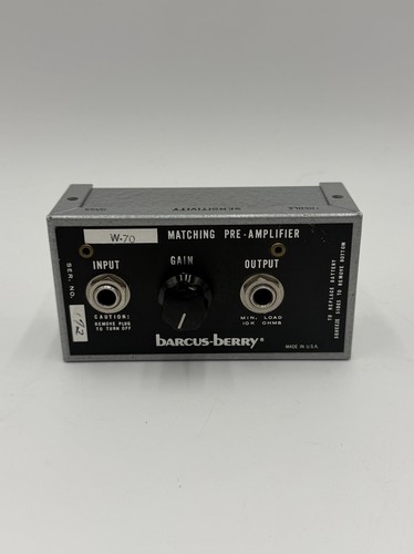 Vintage barcus berry - vintage, w-70