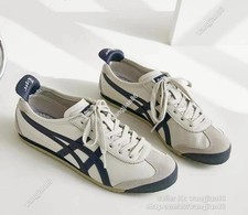 Scarpe da corsa MEXICO 66 unisex Onitsuka Tiger 1183C102.200 betulla/marina classiche