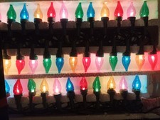 Luci Natalizie Vintage Fiamme