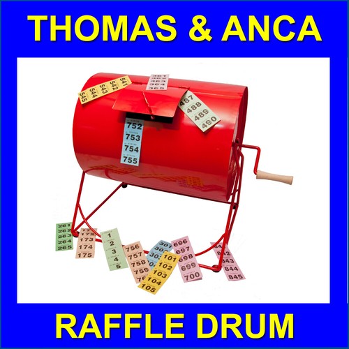 Raffle drum tombola raccolta - raffle,