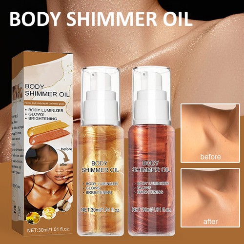 Body shimmer oil glow brighten - shimmer,